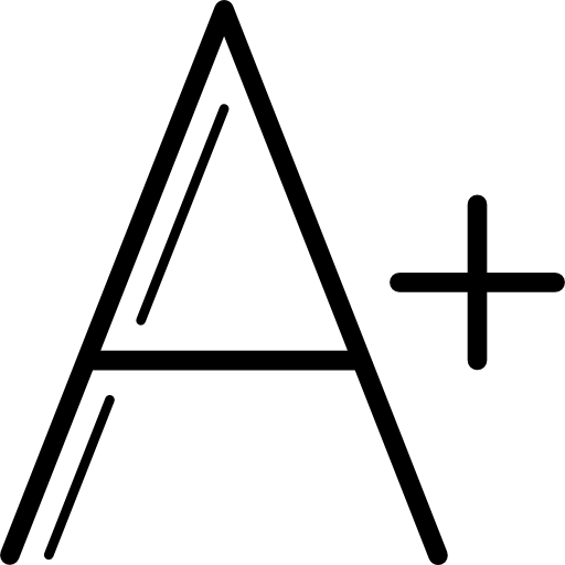 Increase font size